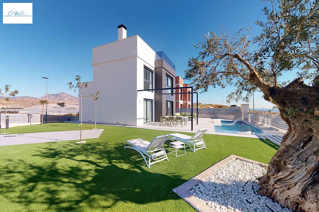 villa en Muchamiel en venta, superficie 169 m², estado first owner, parcela 388 m², 3 dormitorios, 3 banos, piscina, ref.: HA-MMN-100-E01-3