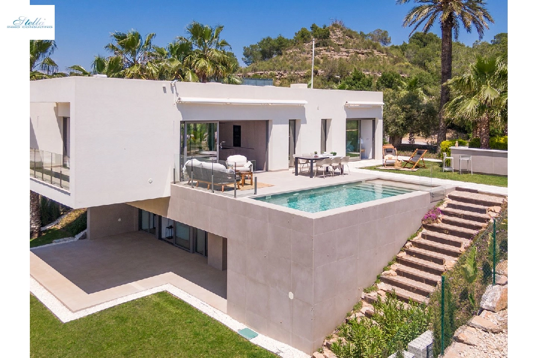 villa en Orihuela Costa en venta, superficie 264 m², estado first owner, aire acondicionado, parcela 518 m², 3 dormitorios, 3 banos, piscina, ref.: HA-OCN-146-E02-2