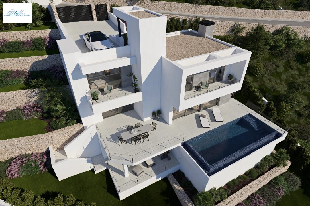 villa en Cumbre del Sol(Lirios Sunrise) en venta, superficie 169 m², parcela 805 m², 3 dormitorios, 3 banos, piscina, ref.: VA-AL031-2