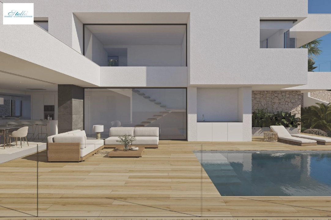 villa en Cumbre del Sol(Residencial Plus Jazmines) en venta, superficie 198 m², parcela 807 m², 3 dormitorios, 3 banos, piscina, ref.: VA-AJ224-2