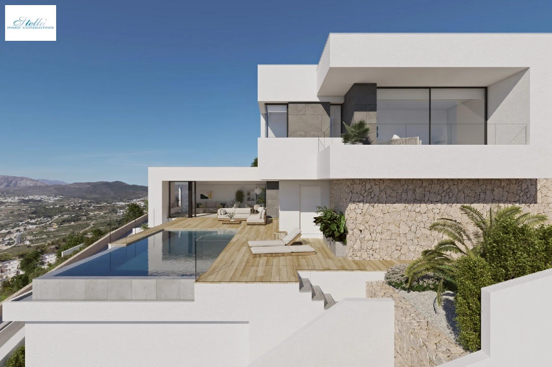 villa en Cumbre del Sol(Residencial Plus Jazmines) en venta, superficie 198 m², parcela 807 m², 3 dormitorios, 3 banos, piscina, ref.: VA-AJ224-4