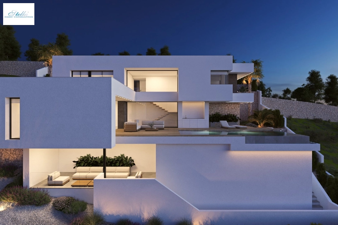 villa en Cumbre del Sol(Residencial Plus Jazmines) en venta, superficie 198 m², parcela 807 m², 3 dormitorios, 3 banos, piscina, ref.: VA-AJ224-8