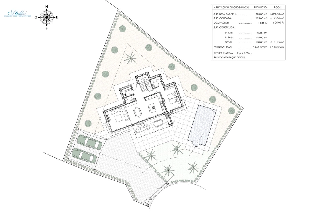 villa en Benissa(La Fustera) en venta, superficie 476 m², aire acondicionado, parcela 725 m², 3 dormitorios, 4 banos, ref.: BP-4221BEN-5