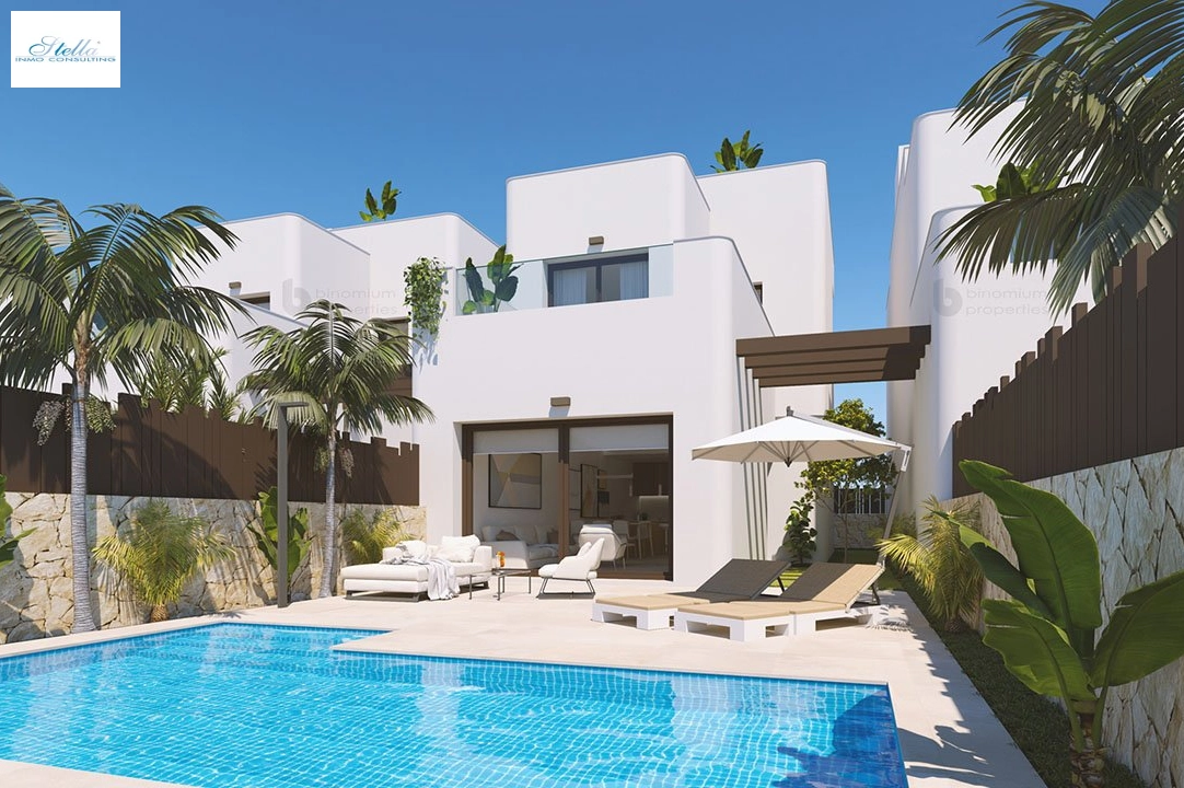 villa en Mil Palmeras en venta, superficie 173 m², estado first owner, parcela 264 m², 3 dormitorios, 3 banos, piscina, ref.: HA-MPN-140-E01-1