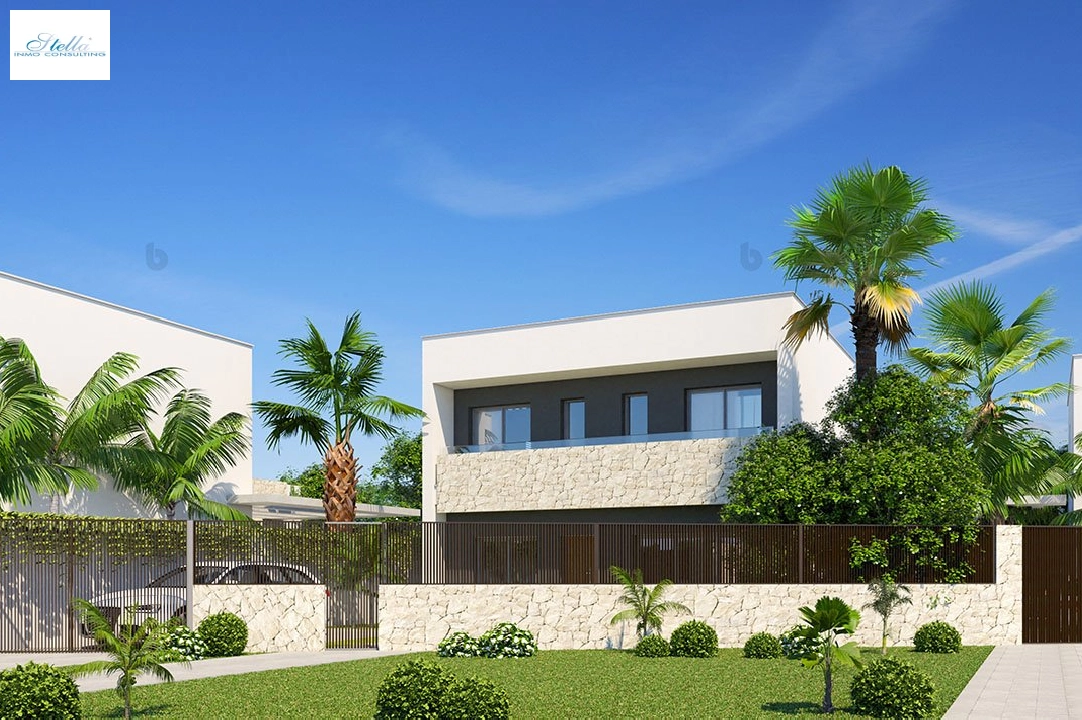 villa en Pilar de la Horadada en venta, superficie 203 m², estado first owner, parcela 453 m², 3 dormitorios, 3 banos, piscina, ref.: HA-PIN-103-E01-2