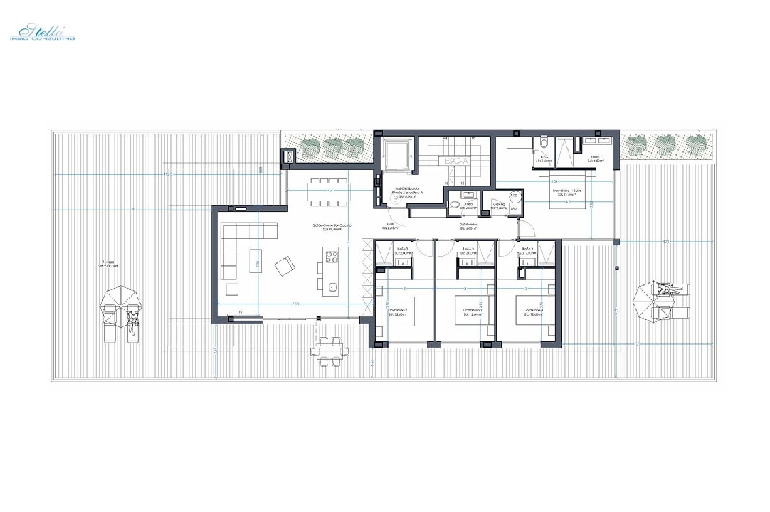 atico en Orihuela Costa en venta, superficie 426 m², estado first owner, aire acondicionado, 4 dormitorios, 4 banos, piscina, ref.: HA-OCN-161-A04-5