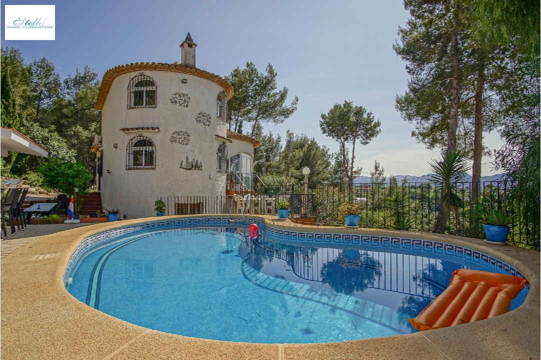 villa en Pedreguer(La Sella) en venta, superficie 269 m², aire acondicionado, parcela 3020 m², 5 dormitorios, 2 banos, ref.: BP-8082SEL-1