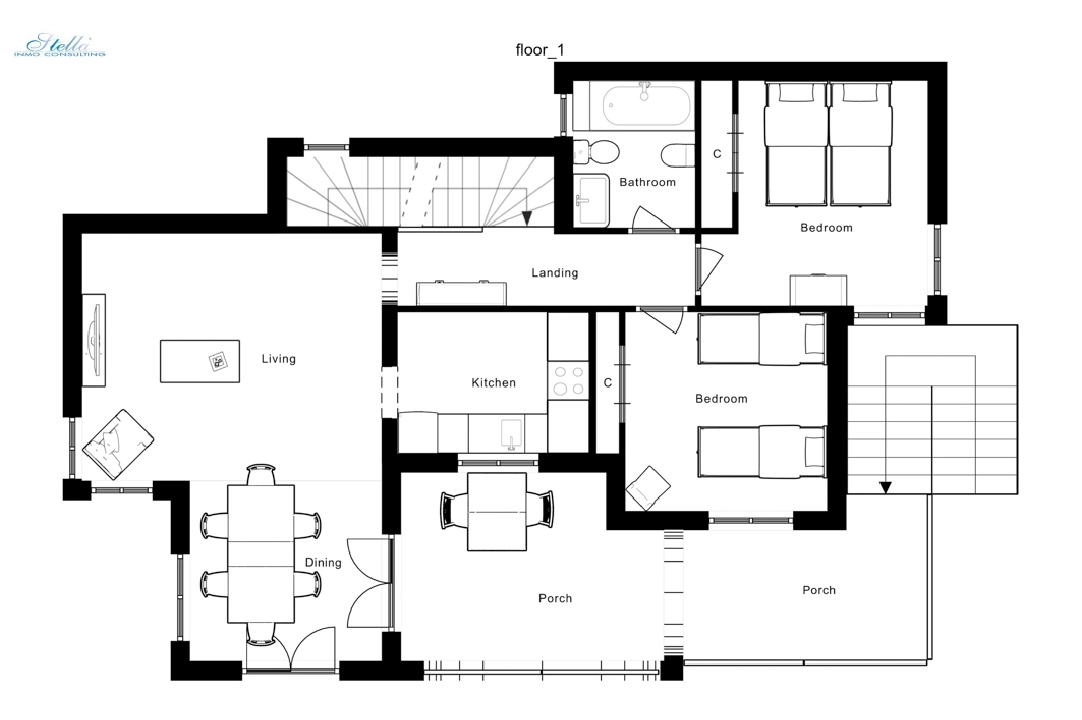 villa en Javea(adsubia toscamar) en venta, superficie 196 m², aire acondicionado, parcela 703 m², 5 dormitorios, 4 banos, ref.: BP-4258JAV-23
