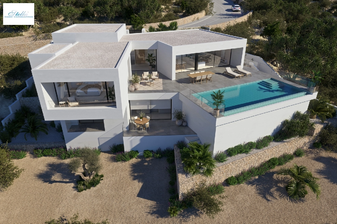 villa en Cumbre del Sol(Lirios Design) en venta, superficie 266 m², parcela 1000 m², 3 dormitorios, 4 banos, piscina, ref.: VA-AL024-3