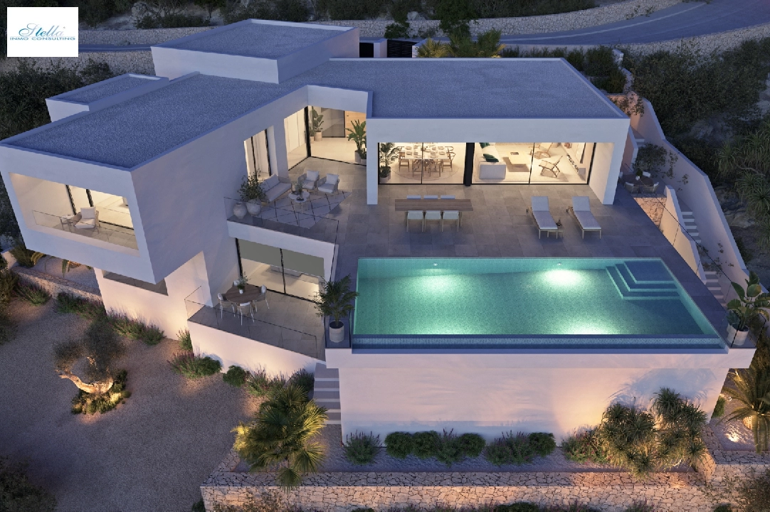 villa en Cumbre del Sol(Lirios Design) en venta, superficie 266 m², parcela 1000 m², 3 dormitorios, 4 banos, piscina, ref.: VA-AL024-5