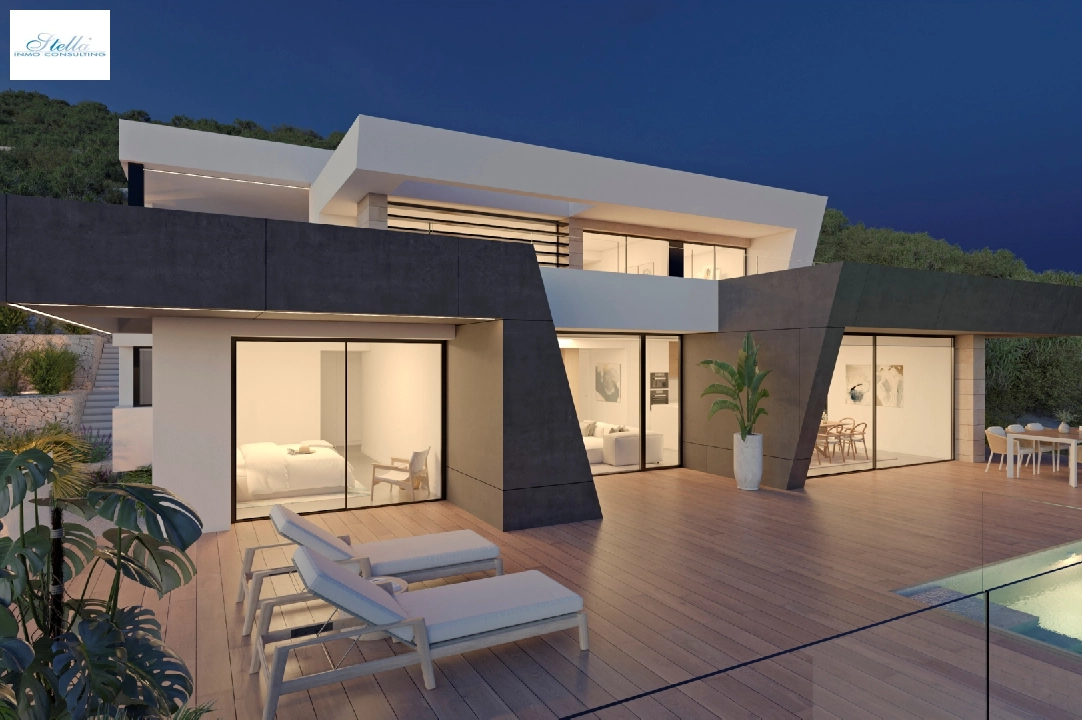 villa en Cumbre del Sol(Lirios Design) en venta, superficie 212 m², parcela 861 m², 3 dormitorios, 4 banos, piscina, ref.: VA-AL097-4