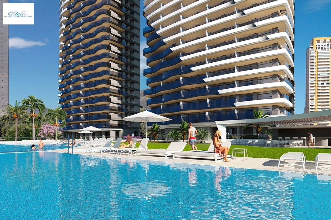 apartamento en la planta superior en Benidorm en venta, superficie 76 m², estado first owner, aire acondicionado, 1 dormitorios, 1 banos, piscina, ref.: HA-BEN-113-A01-1