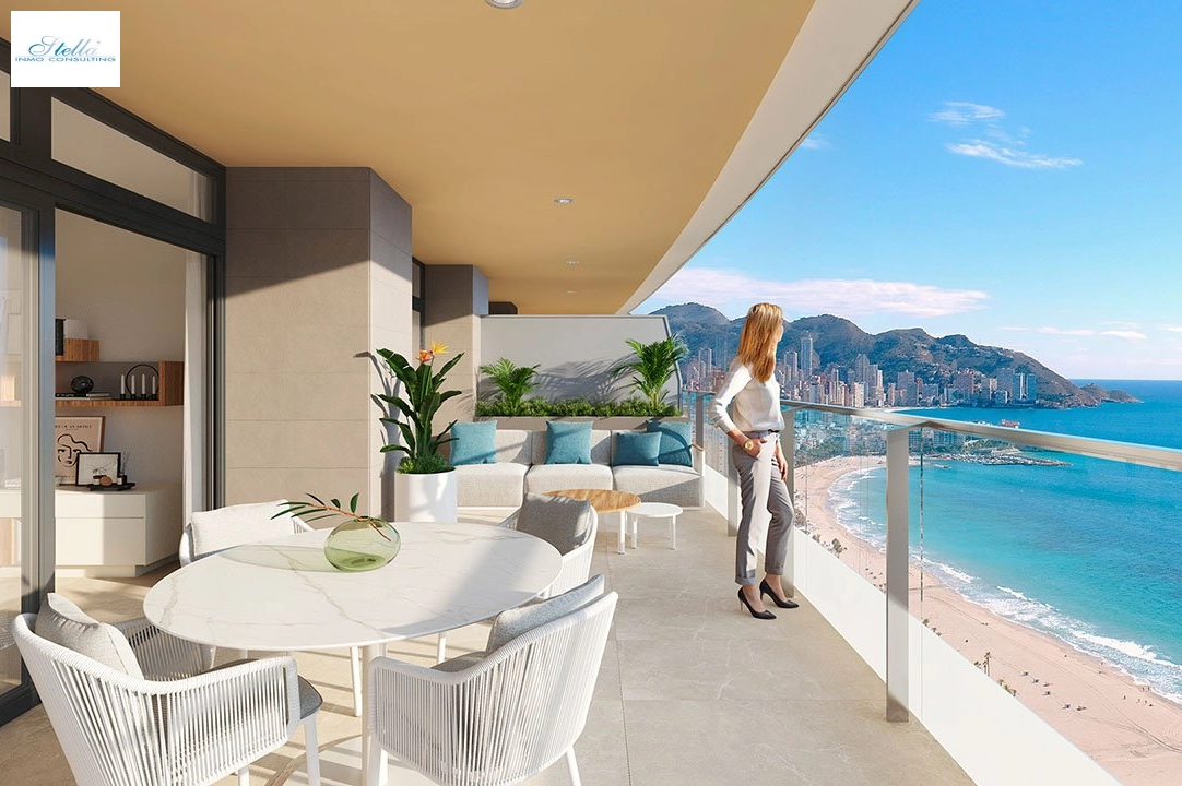 apartamento en la planta superior en Benidorm en venta, superficie 76 m², estado first owner, aire acondicionado, 1 dormitorios, 1 banos, piscina, ref.: HA-BEN-113-A01-10