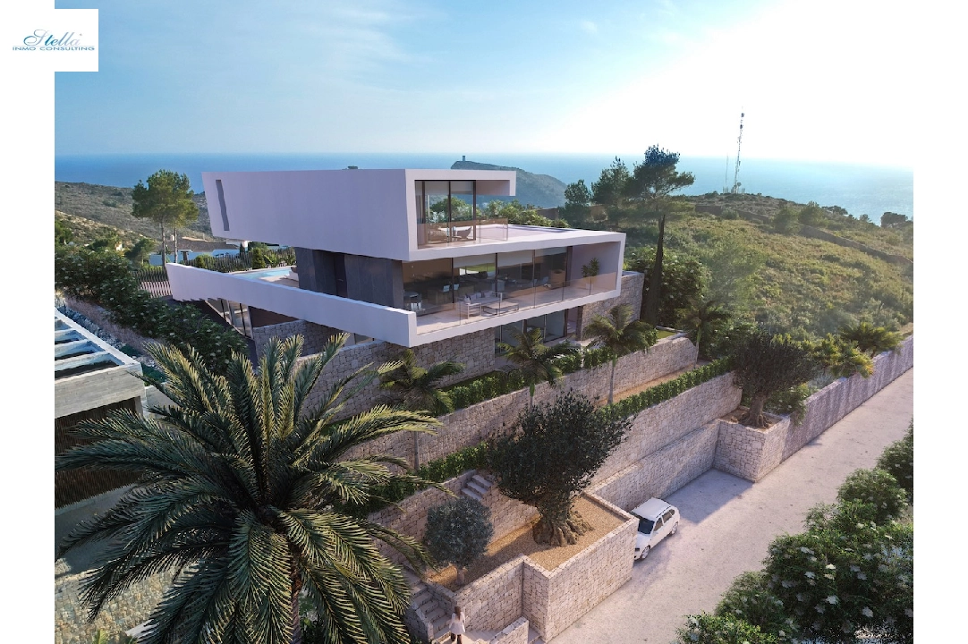 villa en Moraira en venta, superficie 568 m², aire acondicionado, parcela 869 m², 4 dormitorios, 4 banos, piscina, ref.: CA-H-1608-AMB-11