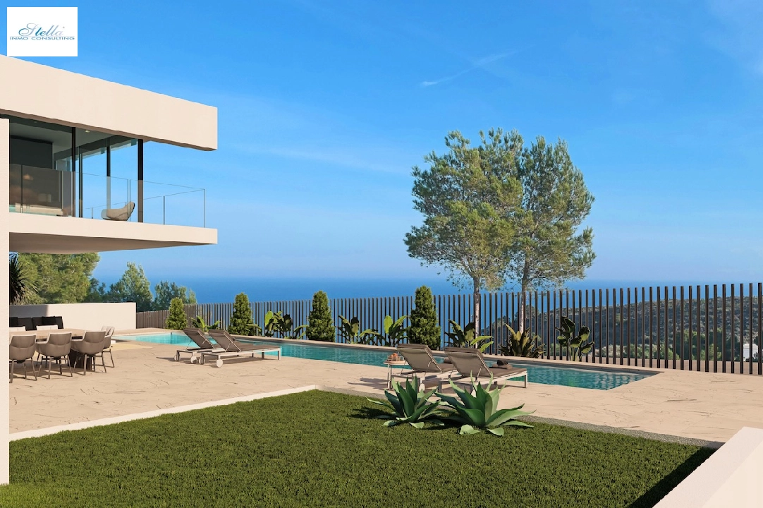 villa en Moraira en venta, superficie 568 m², aire acondicionado, parcela 869 m², 4 dormitorios, 4 banos, piscina, ref.: CA-H-1608-AMB-13