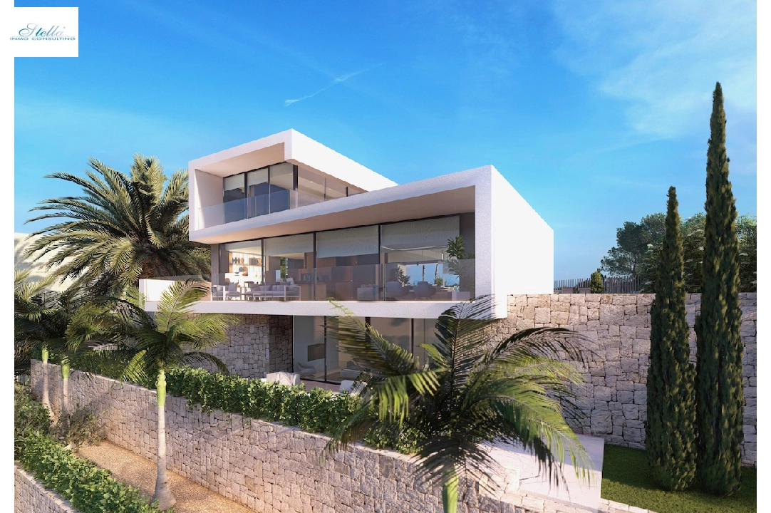 villa en Moraira en venta, superficie 568 m², aire acondicionado, parcela 869 m², 4 dormitorios, 4 banos, piscina, ref.: CA-H-1608-AMB-9