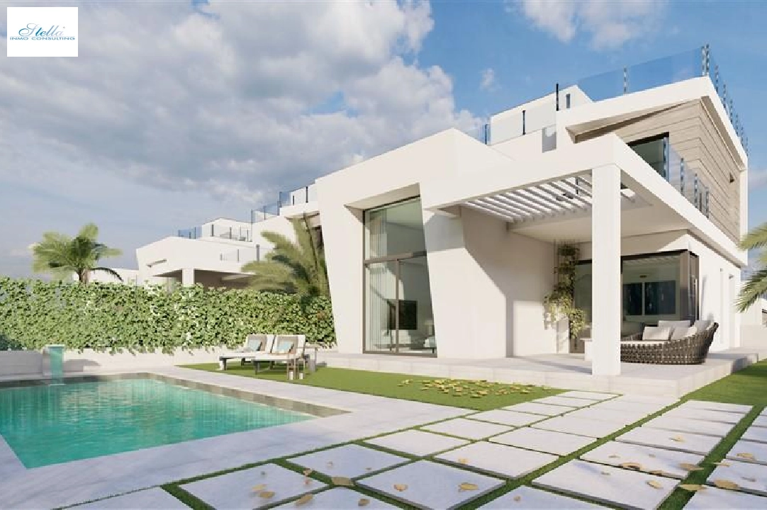 villa en Finestrat en venta, superficie 163 m², parcela 346 m², 3 dormitorios, 3 banos, piscina, ref.: COB-3381-2