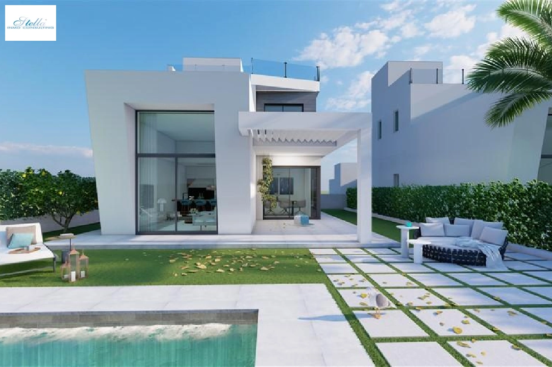 villa en Finestrat en venta, superficie 163 m², parcela 346 m², 3 dormitorios, 3 banos, piscina, ref.: COB-3381-6