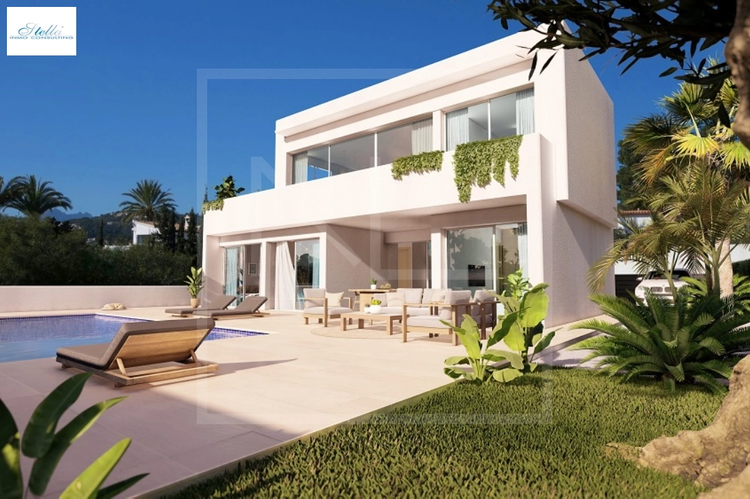 villa en Benissa costa(Baladrar) en venta, superficie 142 m², ano de construccion 2023, + calefaccion suelo, aire acondicionado, parcela 729 m², 4 dormitorios, 3 banos, piscina, ref.: NL-NLD1445-6