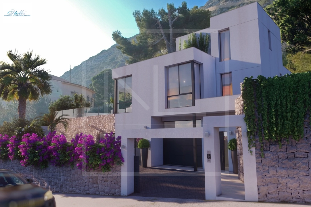 villa en Calpe en venta, superficie 321 m², + calefaccion suelo, aire acondicionado, parcela 885 m², 4 dormitorios, 4 banos, piscina, ref.: NL-NLD1451-2