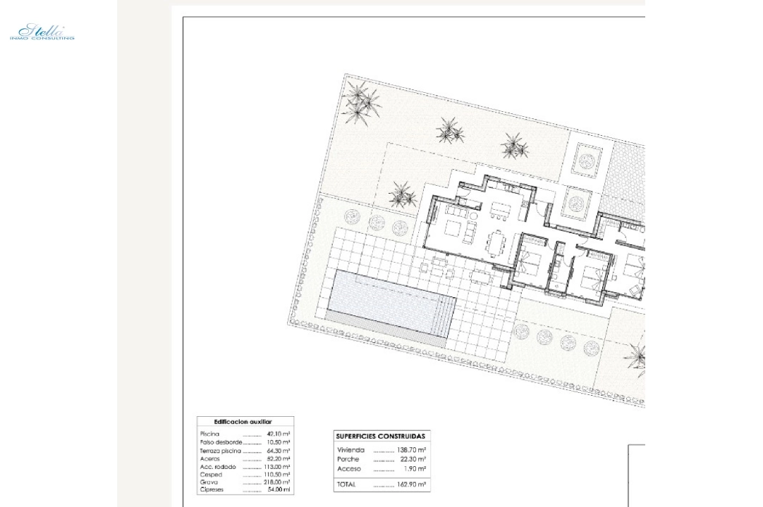 villa en Calpe en venta, superficie 282 m², + calefaccion suelo, aire acondicionado, parcela 800 m², 3 dormitorios, 2 banos, piscina, ref.: NL-NLD1452-3