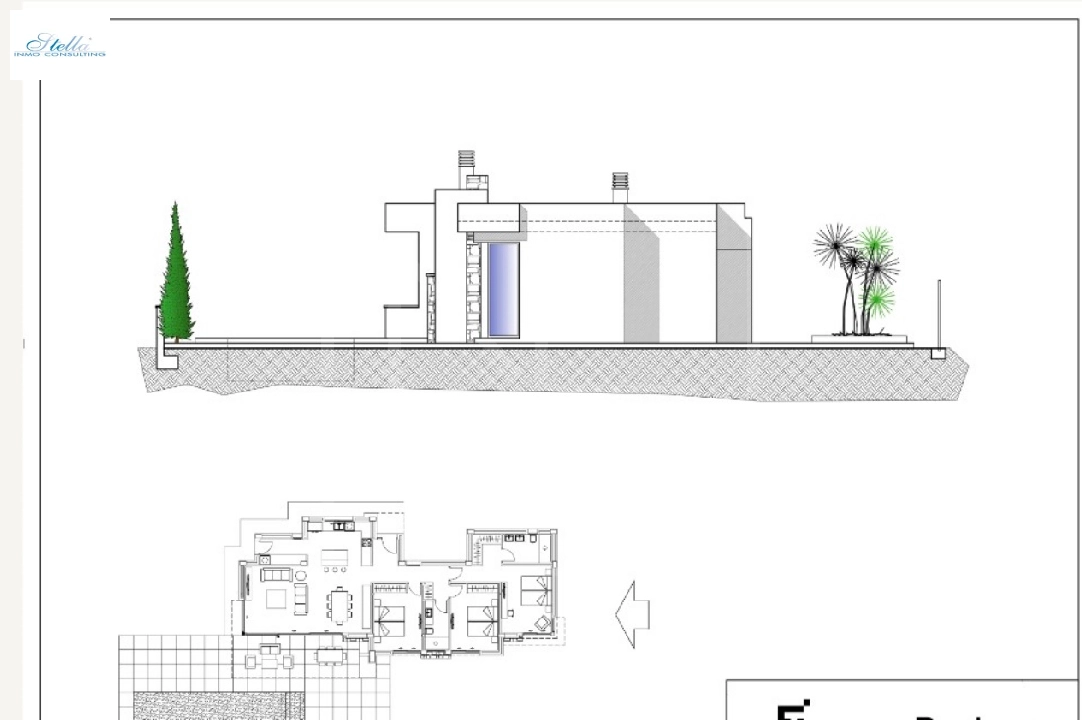 villa en Calpe en venta, superficie 282 m², + calefaccion suelo, aire acondicionado, parcela 800 m², 3 dormitorios, 2 banos, piscina, ref.: NL-NLD1452-8