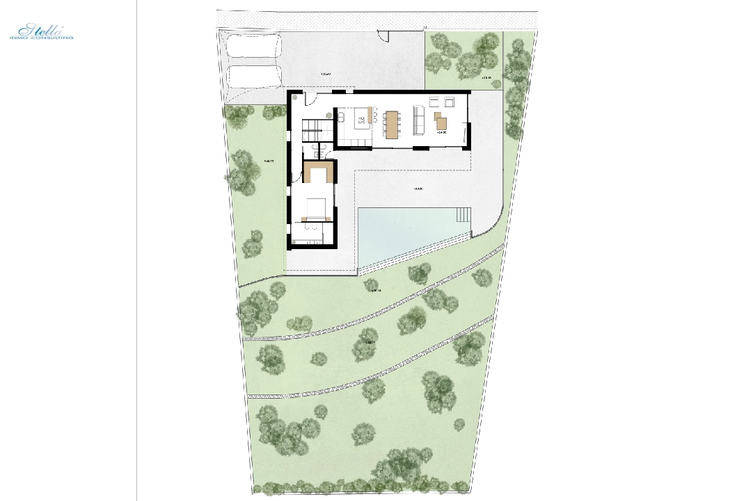 villa en Benissa(La Fustera) en venta, superficie 358 m², parcela 1040 m², 3 dormitorios, 3 banos, piscina, ref.: CA-H-1656-AMB-4