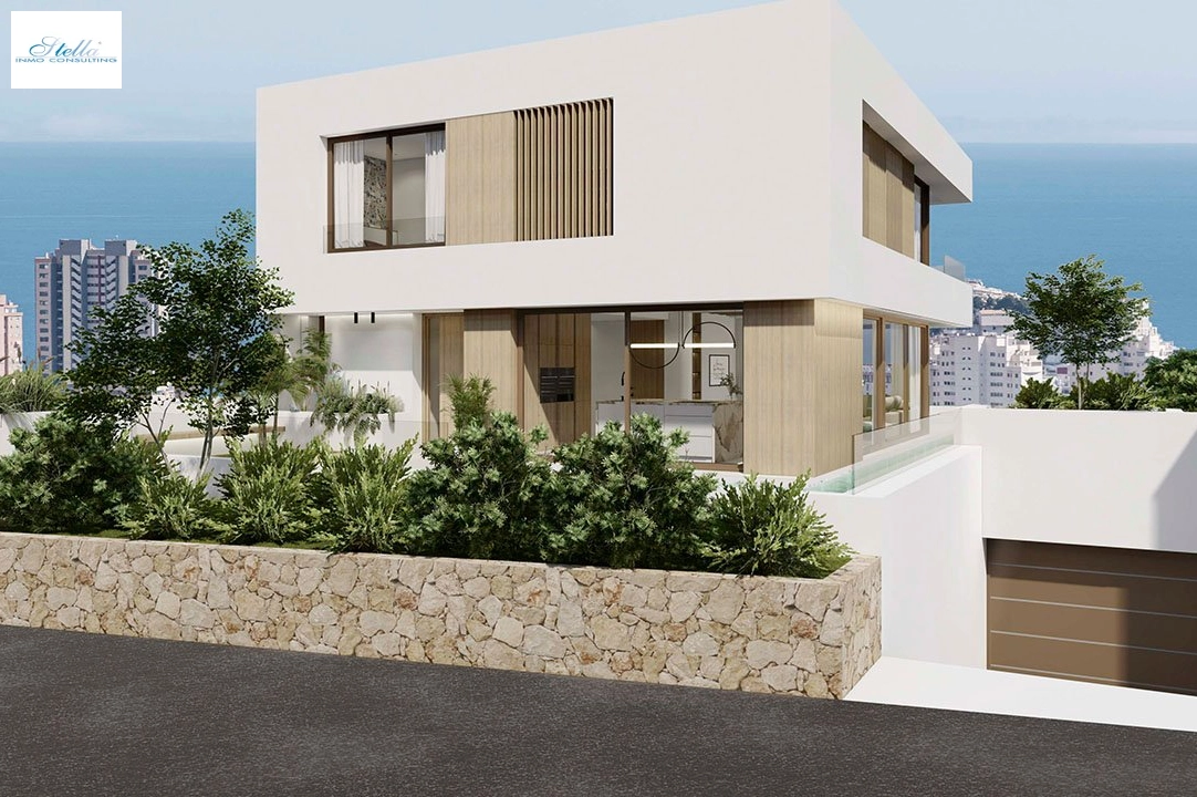 villa en Finestrat en venta, superficie 336 m², estado first owner, aire acondicionado, parcela 468 m², 3 dormitorios, 3 banos, piscina, ref.: HA-FIN-390-E01-1