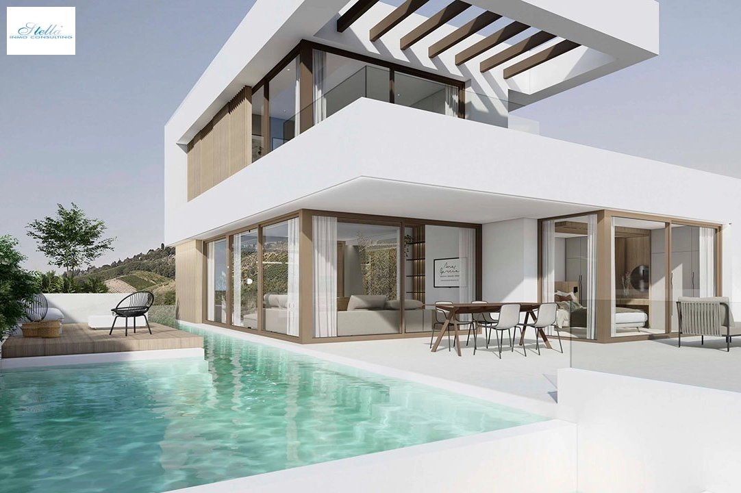 villa en Finestrat en venta, superficie 336 m², estado first owner, aire acondicionado, parcela 468 m², 3 dormitorios, 3 banos, piscina, ref.: HA-FIN-390-E01-8