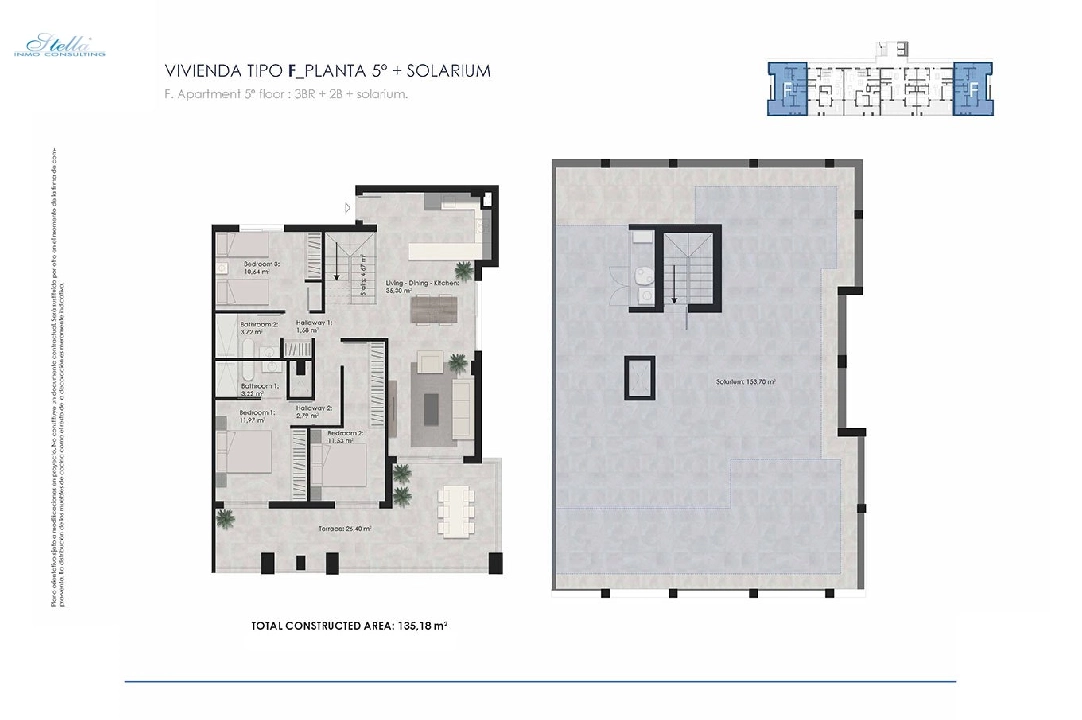 atico en Torrelamata en venta, superficie 213 m², estado first owner, 3 dormitorios, 2 banos, piscina, ref.: HA-TLN-135-A02-6