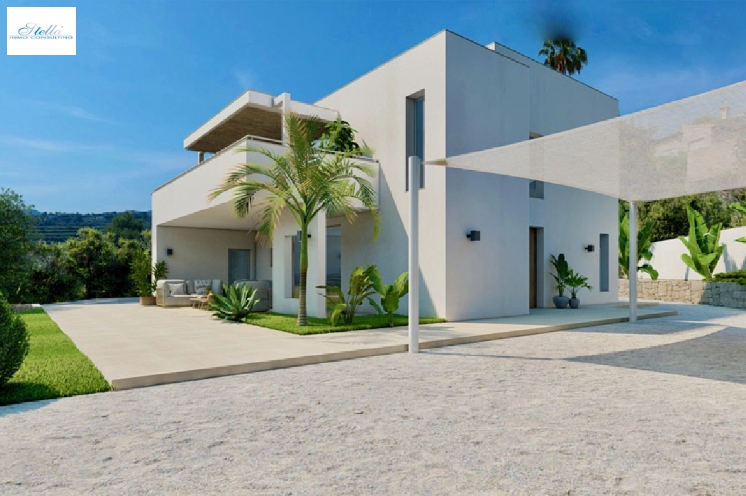 villa en Benitachell(Moraira Alcasar) en venta, superficie 260 m², aire acondicionado, parcela 1280 m², 4 dormitorios, 3 banos, piscina, ref.: CA-H-1675-AMB-4