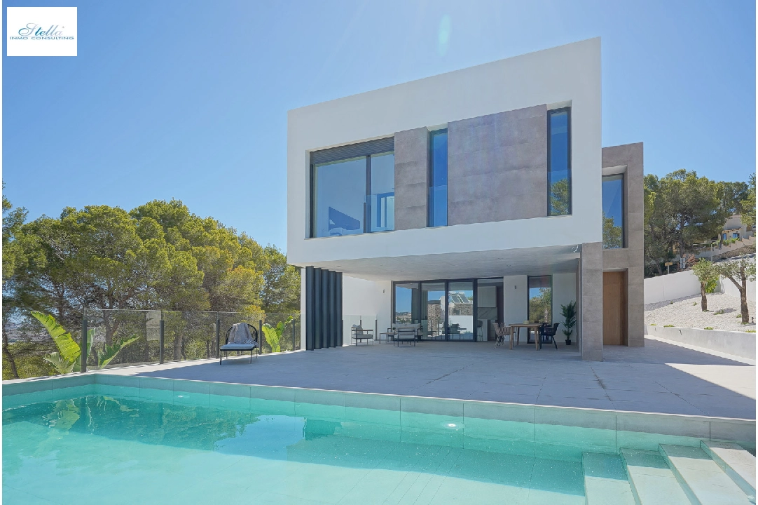 villa en Moraira(Benimeit) en venta, superficie 560 m², aire acondicionado, parcela 800 m², 4 dormitorios, 4 banos, piscina, ref.: BP-4305MOR-25