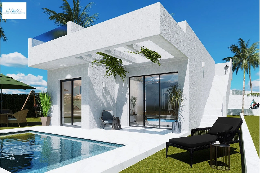 villa en Algorfa en venta, superficie 191 m², estado first owner, parcela 236 m², 3 dormitorios, 2 banos, ref.: HA-ARN-140-E03-1