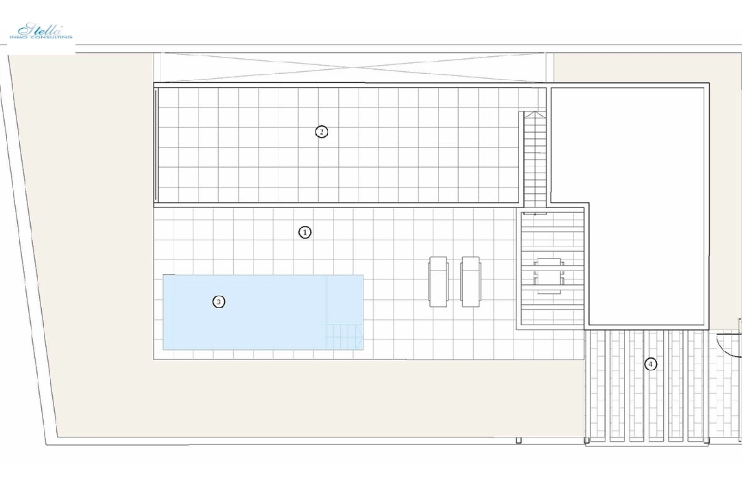 villa en Algorfa en venta, superficie 283 m², estado first owner, aire acondicionado, parcela 424 m², 3 dormitorios, 2 banos, piscina, ref.: HA-ARN-108-E02-14