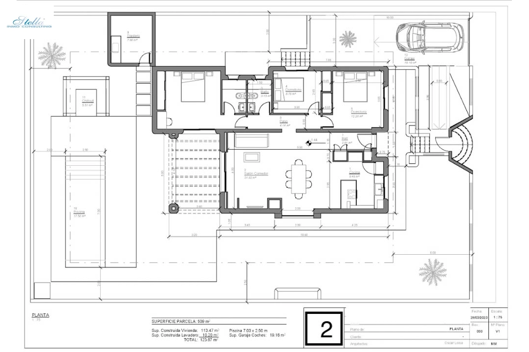 villa en Polop en venta, superficie 107 m², aire acondicionado, parcela 509 m², 2 dormitorios, 1 banos, piscina, ref.: BP-7008POL-2