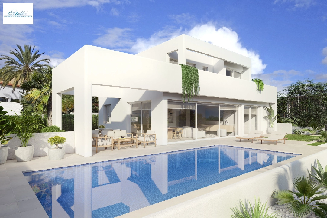 villa en Benissa(Baladrar) en venta, superficie 138 m², ano de construccion 2023, aire acondicionado, parcela 625 m², 3 dormitorios, 3 banos, piscina, ref.: BI-BE.H-884-1