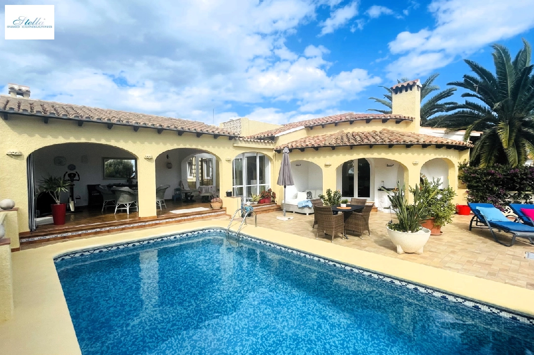 villa en Javea(Balcon al Mar) en venta, superficie 167 m², ano de construccion 1979, + estufa, aire acondicionado, parcela 903 m², 3 dormitorios, 2 banos, piscina, ref.: JS-2223-32