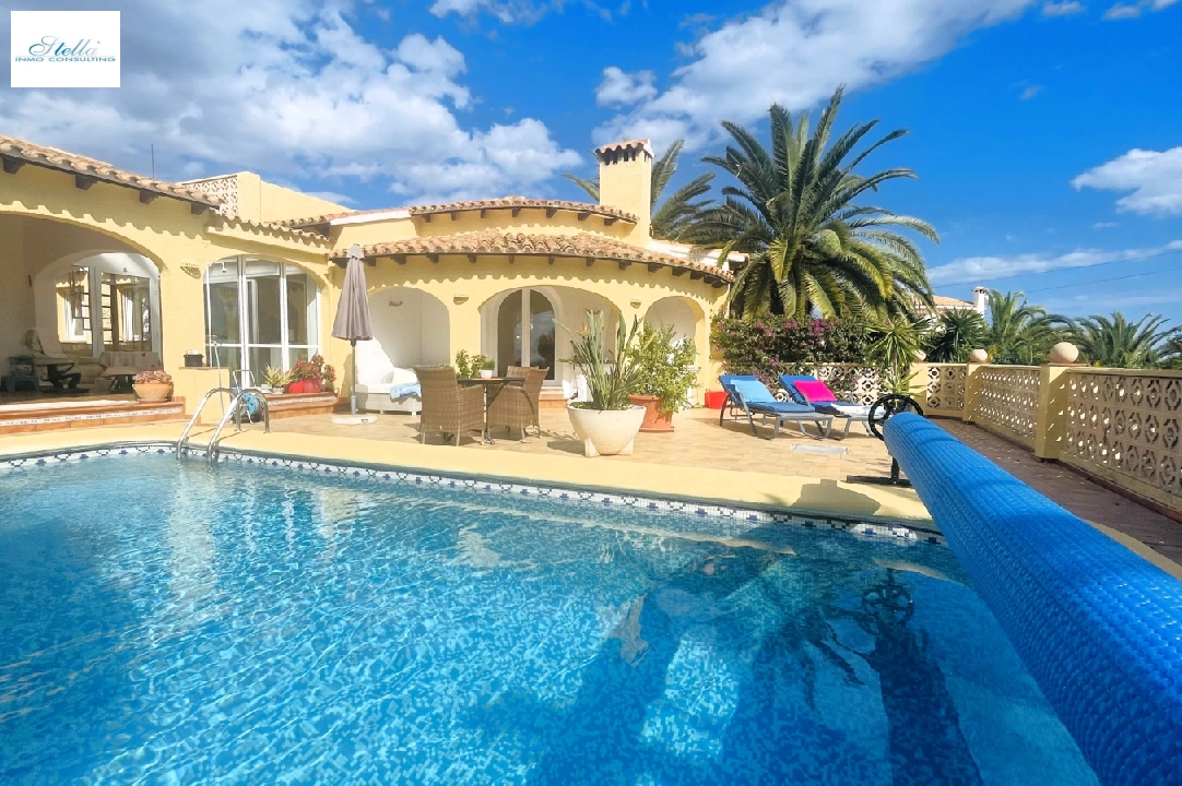 villa en Javea(Balcon al Mar) en venta, superficie 167 m², ano de construccion 1979, + estufa, aire acondicionado, parcela 903 m², 3 dormitorios, 2 banos, piscina, ref.: JS-2223-9