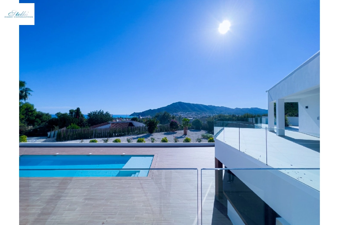 villa en L-Alfas del Pi(Alfas del pi) en venta, superficie 520 m², aire acondicionado, parcela 3000 m², 4 dormitorios, 4 banos, piscina, ref.: AM-989DA-3700-39