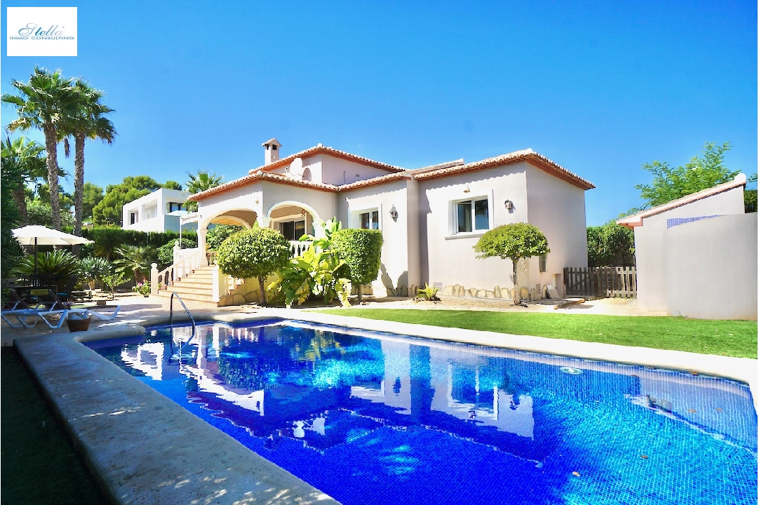 villa en Moraira(Camarrocha) en venta, superficie 140 m², aire acondicionado, parcela 807 m², 3 dormitorios, 2 banos, piscina, ref.: CA-H-1690-AMBEI-3