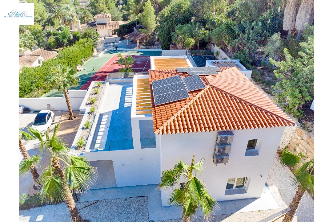 villa en Moraira(Pinar del abogat) en venta, superficie 400 m², aire acondicionado, parcela 1200 m², 3 dormitorios, 3 banos, piscina, ref.: AM-12058DA-3700-5