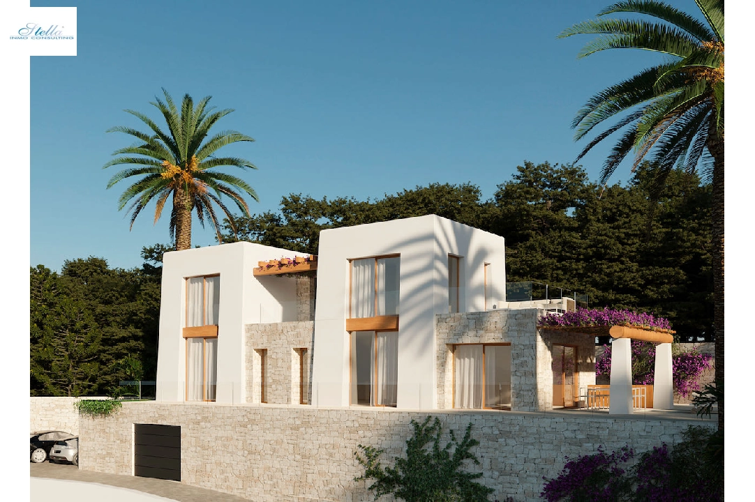 villa en Benissa(Fanadix) en venta, superficie 450 m², aire acondicionado, parcela 800 m², 3 dormitorios, 3 banos, piscina, ref.: CA-H-1562-AMBI-1