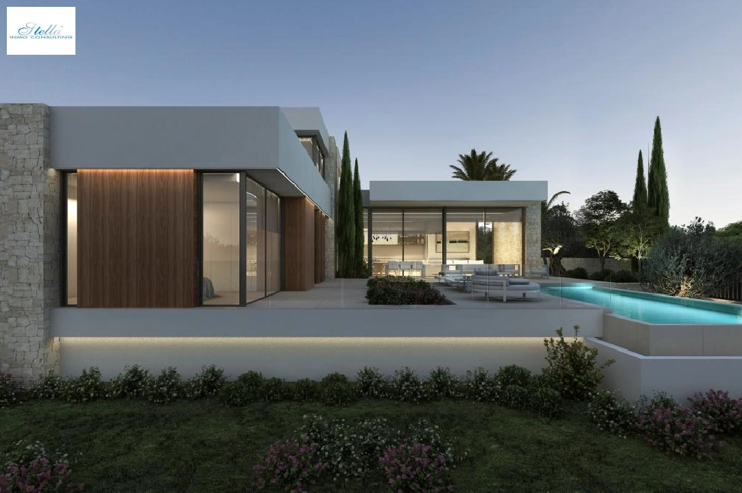 villa en Moraira en venta, superficie 250 m², parcela 1000 m², 4 dormitorios, 3 banos, piscina, ref.: COB-3410-2