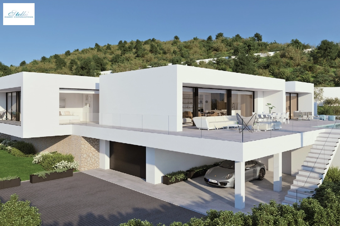 villa en Cumbre del Sol(Residencial Plus Jazmines) en venta, superficie 313 m², parcela 1338 m², 3 dormitorios, 5 banos, piscina, ref.: VA-AJ064-1