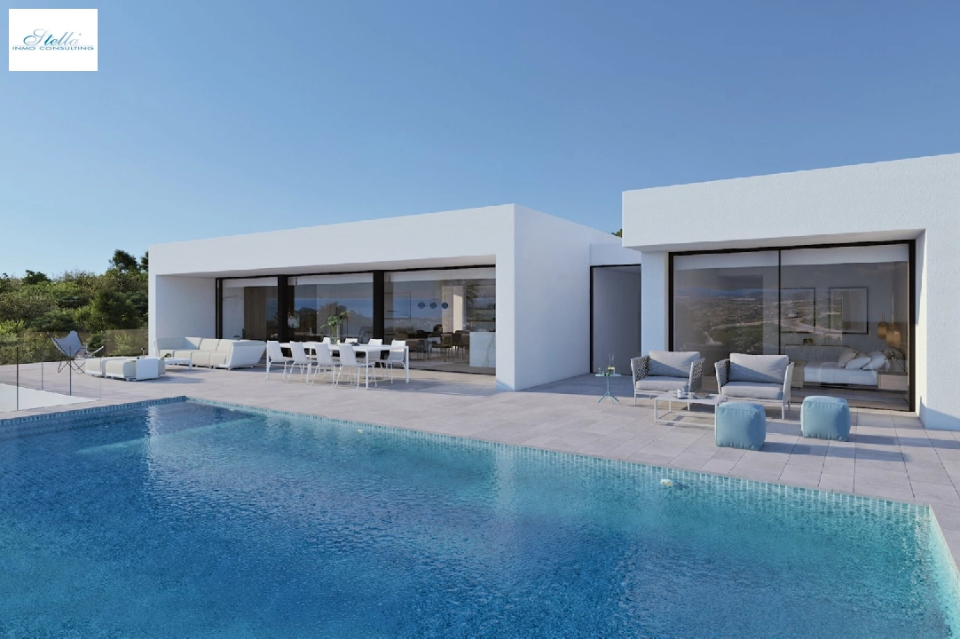 villa en Cumbre del Sol(Residencial Plus Jazmines) en venta, superficie 313 m², parcela 1338 m², 3 dormitorios, 5 banos, piscina, ref.: VA-AJ064-3