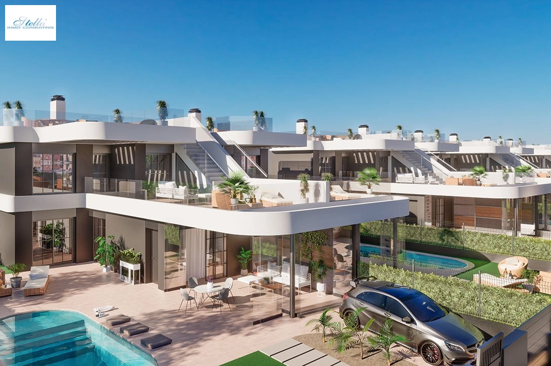 villa en Los Alcazares en venta, superficie 151 m², estado first owner, parcela 254 m², 3 dormitorios, 2 banos, ref.: HA-LAN-440-E01-10