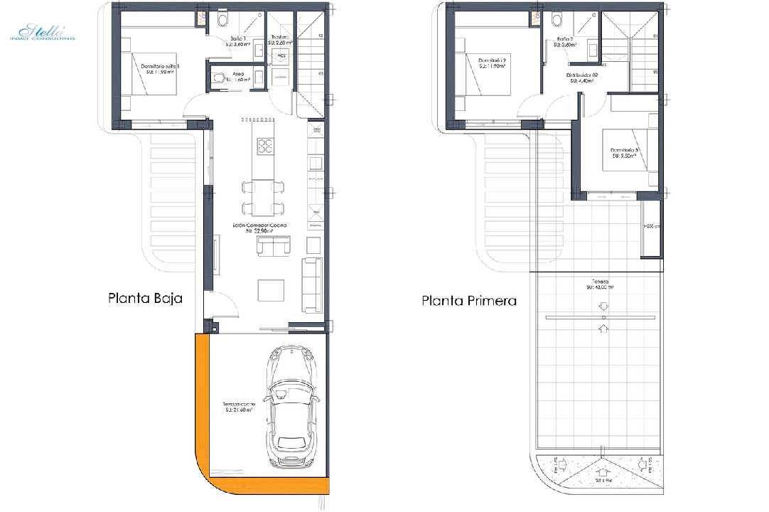 villa en Los Alcazares en venta, superficie 151 m², estado first owner, parcela 254 m², 3 dormitorios, 2 banos, ref.: HA-LAN-440-E01-13