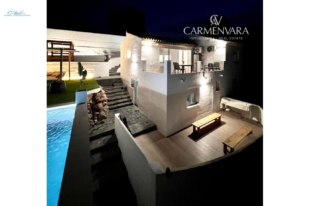 villa en Denia en venta, superficie 125 m², aire acondicionado, parcela 800 m², 4 dormitorios, 2 banos, piscina, ref.: VI-CHA030-21