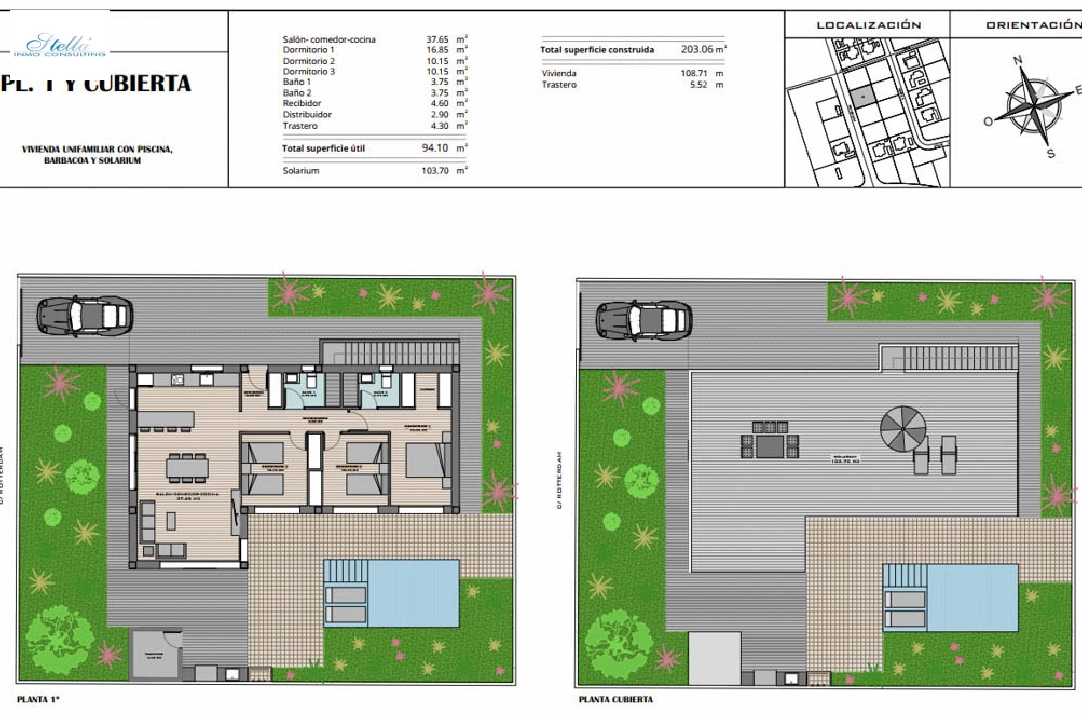 villa en Polop(Las Lomas) en venta, superficie 203 m², aire acondicionado, parcela 400 m², 3 dormitorios, 2 banos, ref.: BP-7033POL-20