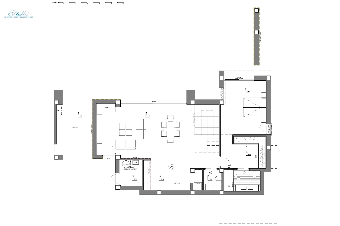 villa en Benitachell(La Cumbre del Sol) en venta, superficie 181 m², aire acondicionado, parcela 824 m², 3 dormitorios, 4 banos, piscina, ref.: CA-H-1700-AMB-10